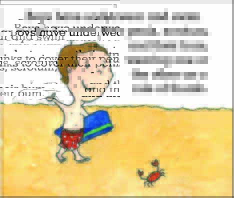"My Body is Special and Private" Board Book