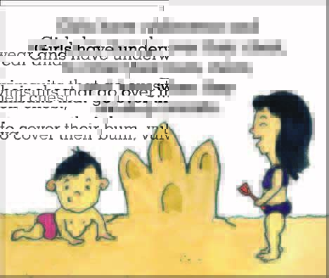 "My Body is Special and Private" Board Book