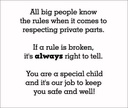 "My Body is Special and Private" Board Book