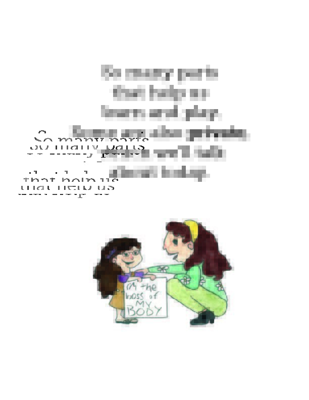 Teacher's Edition "My Body is Special and Private" - Book Only