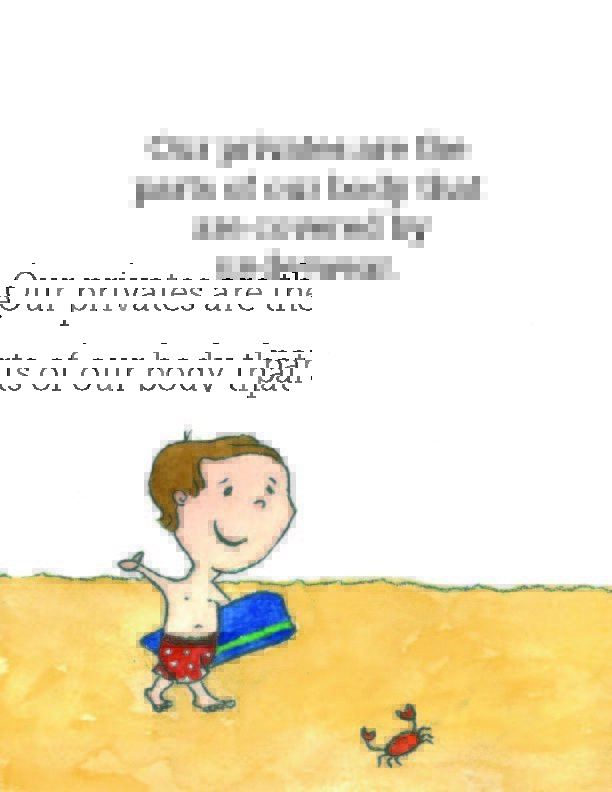 Teacher's Edition "My Body is Special and Private" - Book Only