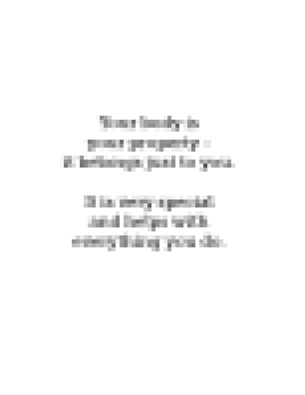 Teacher's Kit "My Body is Special and Private"