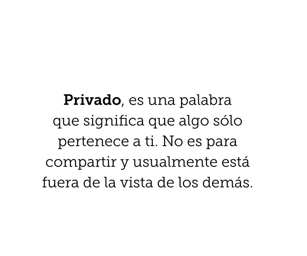 "Mi Cuerpo es Especial y Privado" Board Book