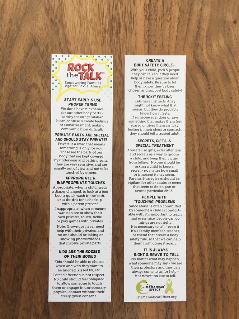 Rock The Talk® Bookmarks - BULK (1000)
