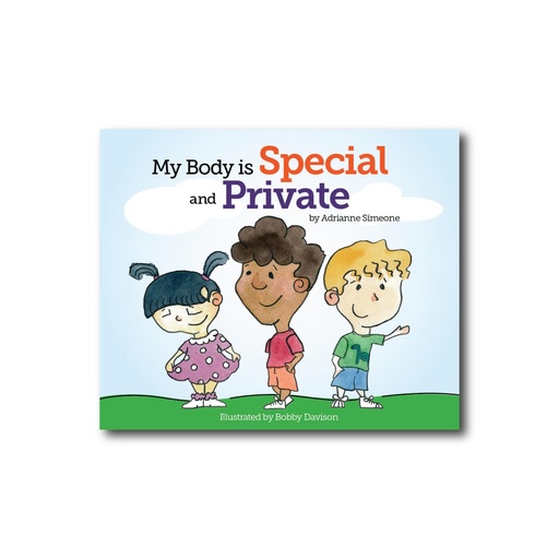 "My Body is Special and Private" Board Book