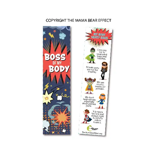 Boss of My Body Bookmark - BULK
